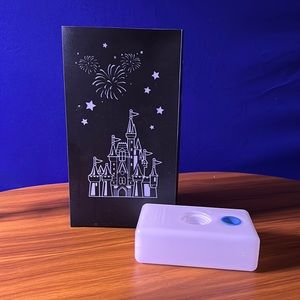 🏰 Decorative Disney Castle Luminaria Bag with Base